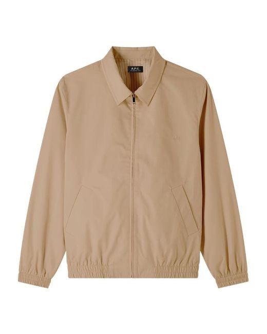 A.P.C. Natural Gilbert Jacket for men