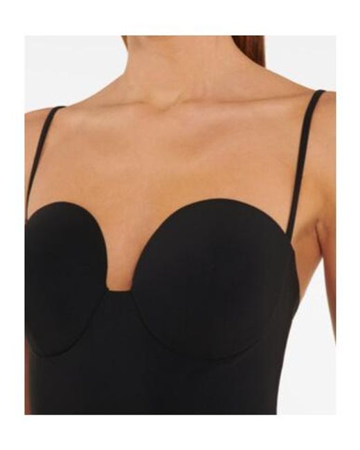 Magda Butrym Black Molded Cup Swimsuit