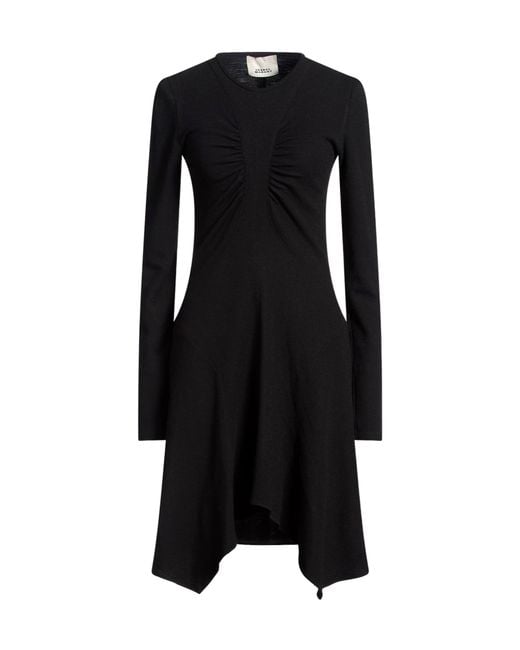 Isabel Marant Black Figure-Hugging Stretch Dress