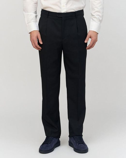 Etro Black Wool Suit Pants for men