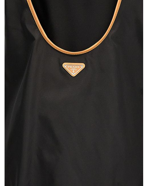 Prada Black Round-Neck Sleeveless Dress