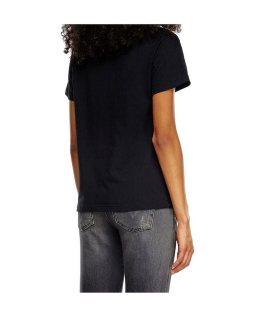 DIESEL Black Open-Necked Shirt