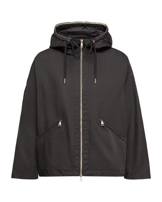 Moncler Black Cassiopea Hooded Jacket
