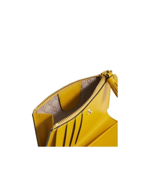Anya Hindmarch Yellow Anya Brands Coco Pops Folding Wallet
