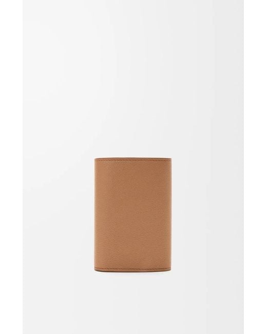Loewe Brown Small Vertical Wallet
