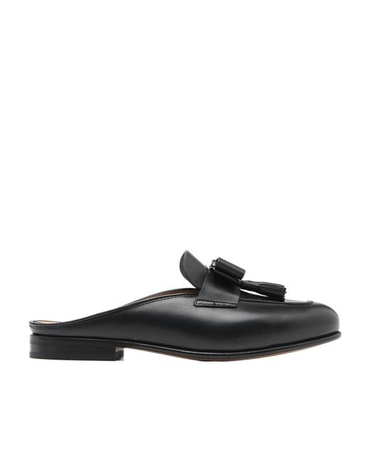 Ferragamo Black Bow Tie Details Muller Shoes