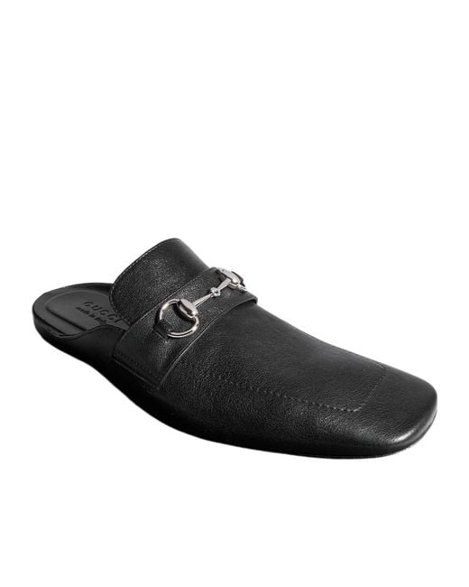 Gucci Black Ragazzo Slipper for men