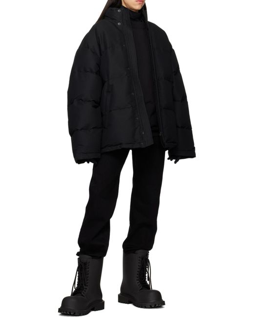 Balenciaga Black Straight Leg Jeans for men