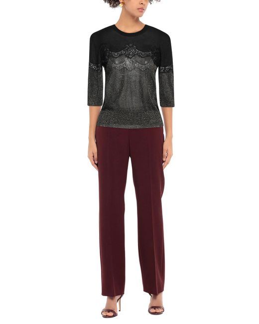 Dolce & Gabbana Black Two-Tone Jumper