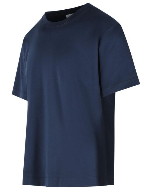Eleventy Blue Cotton T-Shirt for men