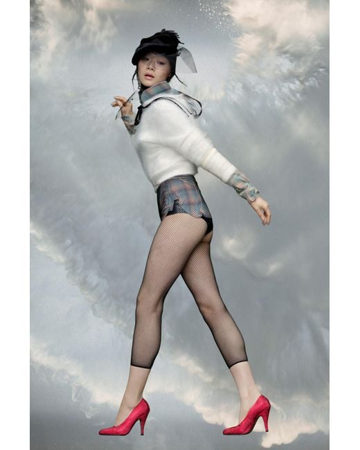 Maison Margiela White Four Stitches Buttoned Cardigan