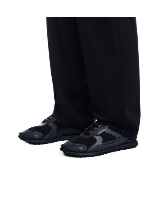 Emporio Armani Blue Sneakers for men