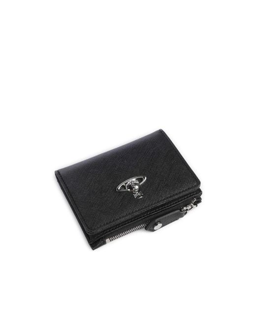 Vivienne Westwood Black Zipped Wallets for men