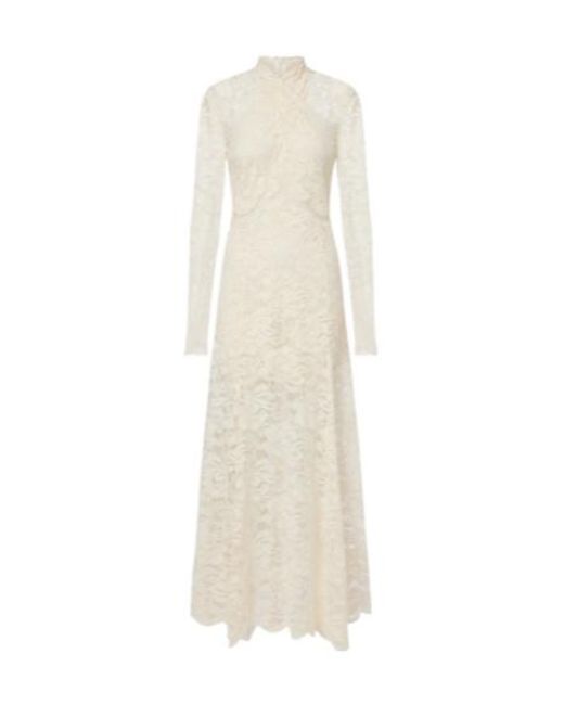 Rabanne White Lace Maxi Dress