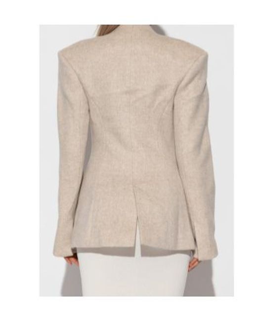 Entire studios Natural V-Neck Blazer