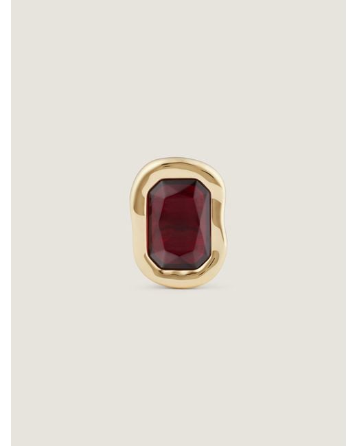Givenchy Pink Sculptural Crystal Ring for men