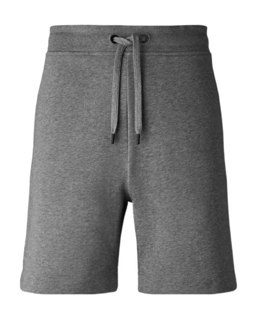 Canada Goose Gray Drawstring Shorts for men