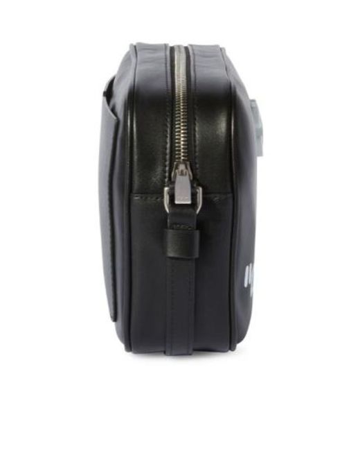 Off-White c/o Virgil Abloh Black Jitney Quote Camera Bag for men