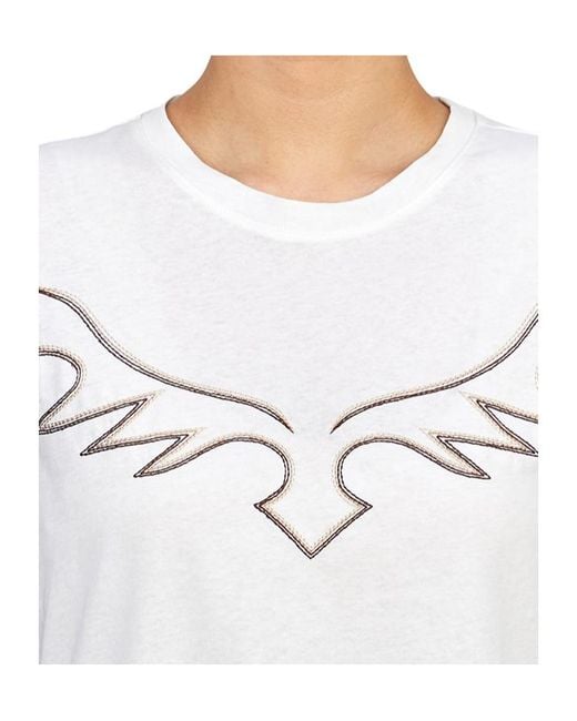 AllSaints White Short-Sleeved T-Shirt