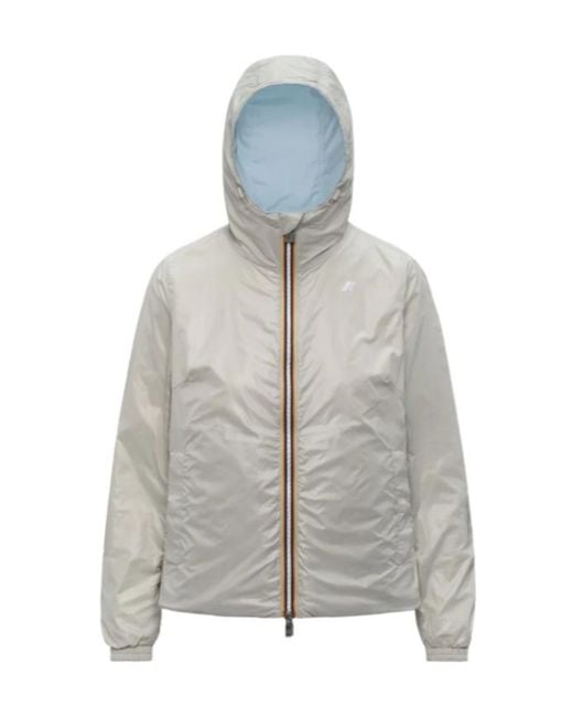 K-Way Blue Lil 2.0 Plus.2 Reversible Jacket