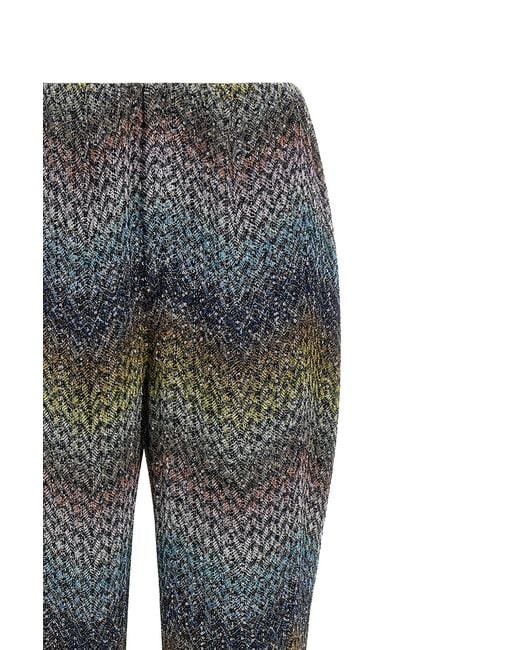 Missoni Gray Lam Viscose Pants