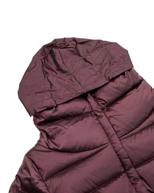 Weekend by Maxmara Purple Strap Quilted Down Jacket