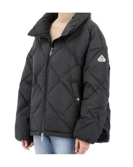 Pyrenex Black Quilted Down Jacket