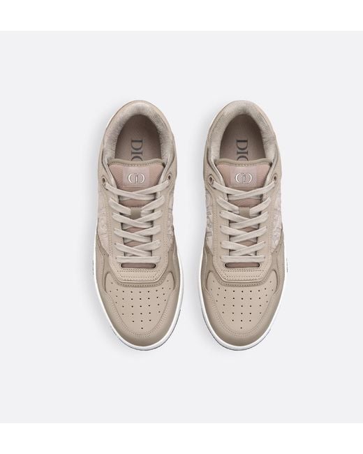 Dior Gray Homme B27 Uptown Low-Top Sneakers for men