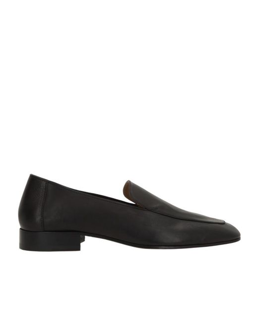Dries Van Noten Black Slip-On Loafers for men
