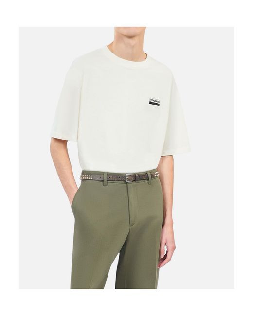 The Kooples White Short-Sleeved T-Shirt for men