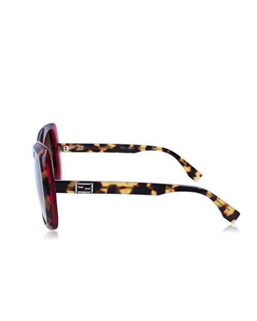 Fendi Multicolor Square Sunglasses