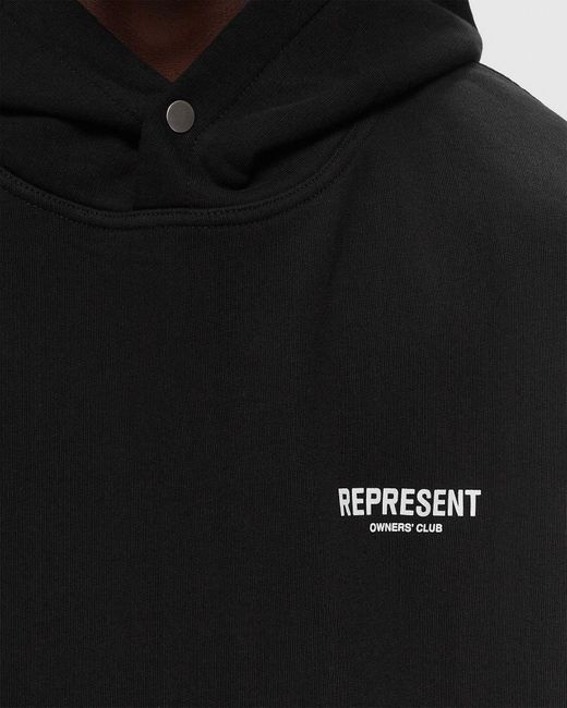 Represent Gray Owners Club Oversized Hoodie for men