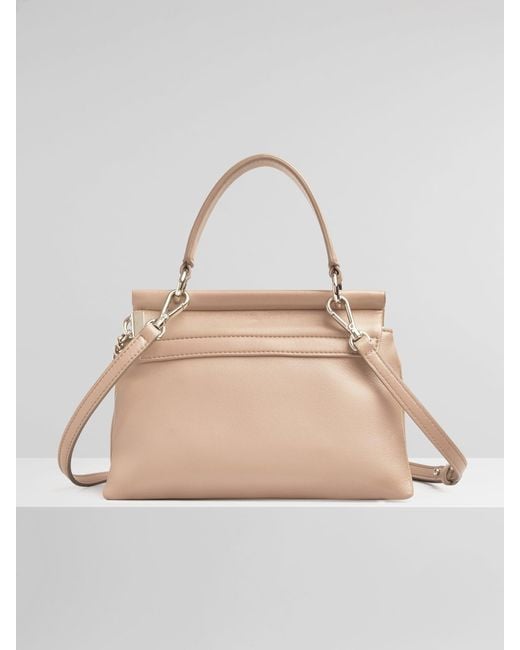 Chloé Pink Chloé Small Faye Soft Top Handle Tote Bag