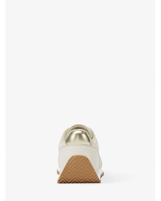 MICHAEL Michael Kors White Rhodes Signature Logo Trainer