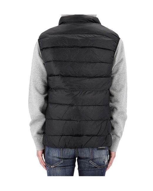 Pyrenex Black Quilted Down Vest for men