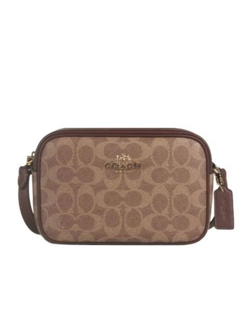 COACH Brown Jamie 20 Camera Bag