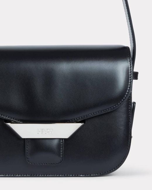 KENZO Black Ribbon' Leather Bag
