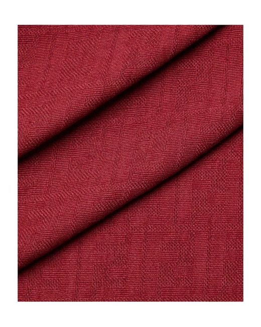 Fendi Red Ff Shawl