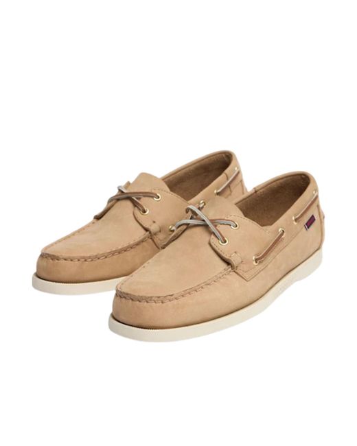 Sebago Natural Dockside Portland Boat Shoes for men