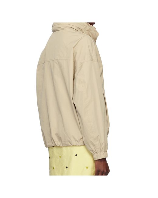 Maison Kitsuné Metallic Fox-Motif Bomber Jacket