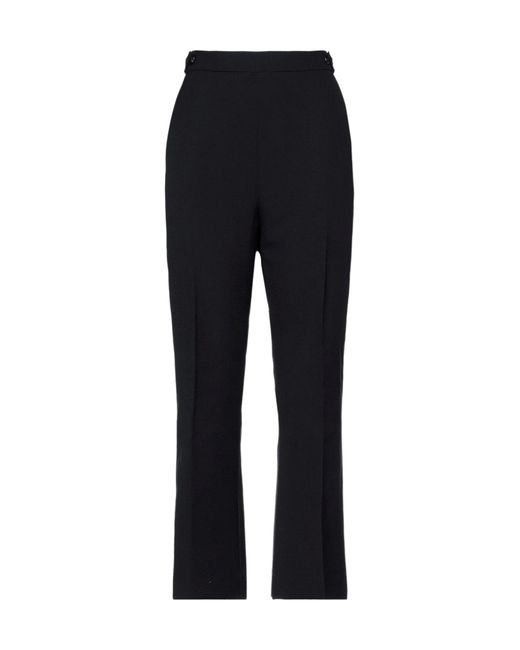 Marni Black Solid Color Casual Trousers