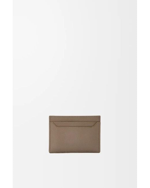 Loewe Brown Anagram Plain Cardholder