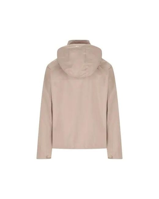 Herno Natural Zip-Up Hooded Jacket for men