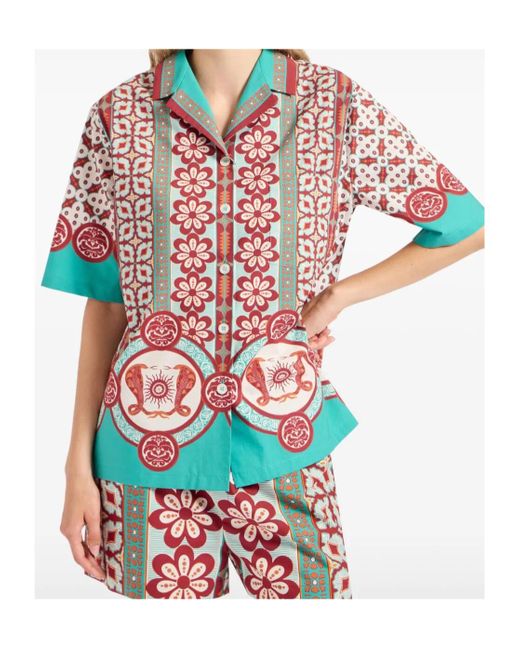 LaDoubleJ Multicolor La Doublej Bowling Shirt