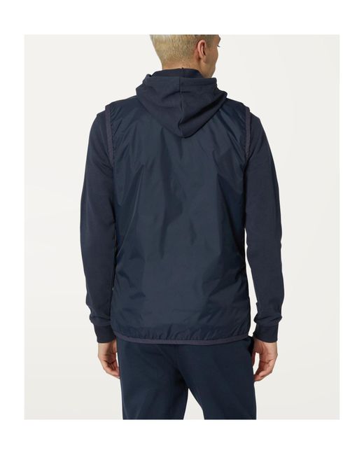 K-Way Blue Le Vrai 3.0 Rouland Warm Zipped Gilet