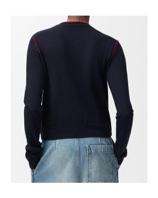 Loewe Blue Long-Sleeved Sweater