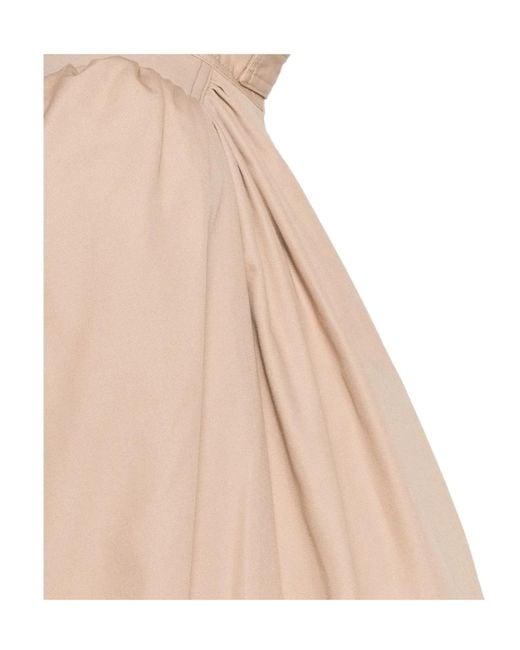 Chloé Natural Boule Gathered Jacket