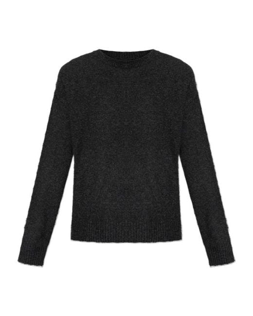 A.P.C. Black Crewneck Jumper for men
