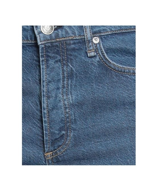 Rag & Bone Blue Medium Straight Leg Jeans