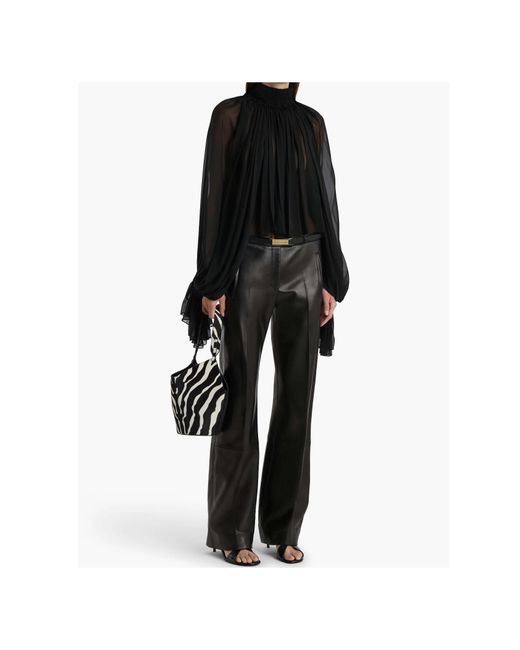 Khaite Black Durer Top